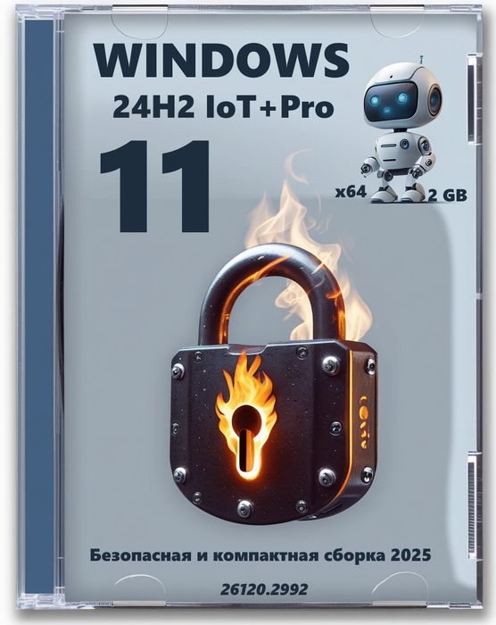    Windows 11 x64 Rus 24H2 26120.2992 Pro - iso 2 GB